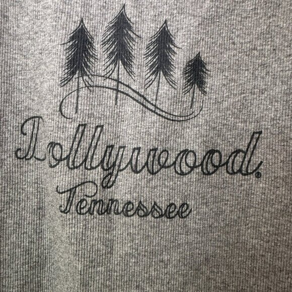 Dollywood Tennessee Ribbed Tank Top Womens Size Small Grey New - Picture 8 of 8